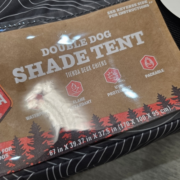 Arcadia Trail™ Outdoor Double Dog Shade Tent - Picture 3 of 7